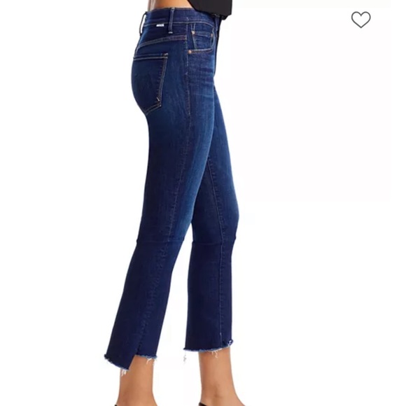 MOTHER INSIDER CROP STEP FRAY JEAN SIZE 30 - Picture 5 of 16